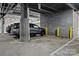 Secure parking garage with designated parking spots at 3630 N Davidson St # 4413, Charlotte, NC 28205