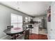 Eat-in kitchen with granite countertops and stainless appliances at 8244 Fox Swamp Rd, Charlotte, NC 28215