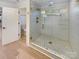 Spa-like bathroom with a large walk-in shower and elegant tilework at 1201 Pierson Dr, Charlotte, NC 28205