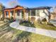 Contemporary home with light-colored siding and a welcoming front porch at 1201 Pierson Dr, Charlotte, NC 28205