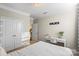 Spacious bedroom with double door closet and workspace at 136 Margo Ln, Statesville, NC 28677