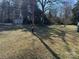 A backyard with a shed and trees at 181 Jeter St, Chester, SC 29706