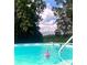 Relaxing above ground pool with flamingo floatie at 327 Johnson Dairy Rd, Mooresville, NC 28115