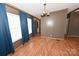 Simple dining room with hardwood floor at 3463 Rock Creek Dr, Newton, NC 28658