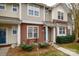 Attractive brick front townhome with landscaping at 8214 Chaceview Ct, Charlotte, NC 28269