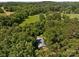 Aerial view of a home surrounded by trees and greenery at 12180 Coyle Rd # A, Stanfield, NC 28163