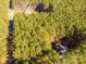 Aerial view showcasing home's wooded setting and location at 165 Pine Valley Dr, Stanley, NC 28164