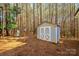 Small shed in the backyard of the house at 165 Pine Valley Dr, Stanley, NC 28164