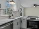 Updated kitchen with stainless steel appliances and marble countertops at 188 Mary Cir, Concord, NC 28025