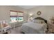 Bedroom with a double bed, desk, and chair at 2008 Thurston Dr, Indian Trail, NC 28079