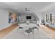 Inviting living space with an open layout, a dining area, and a cozy seating arrangement at 2103 Cortelyou Rd, Charlotte, NC 28211