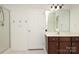 Double sink bathroom with shower and separate vanity at 4030 Garden Oak Dr, Indian Trail, NC 28079