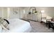 Main bedroom with large dresser and comfy seating at 5149 Fireweed Ct, Dallas, NC 28034