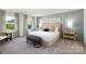 Spacious bedroom with plush carpet and large windows at 5149 Fireweed Ct, Dallas, NC 28034