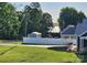 Beautiful backyard and landscaping, plus lake view at 8078 Blackwood Rd, Denver, NC 28037