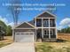 Charming two-story home with a two-car garage, dark siding, and lake access neighborhood at 8078 Blackwood Rd, Denver, NC 28037