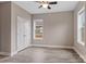 Bedroom with double door closet and neutral decor at 1052 33Rd Avenue Ne Loop, Hickory, NC 28601