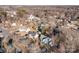 Aerial view showing the house's neighborhood and surrounding area at 117 Winghaven Ct, Mooresville, NC 28117