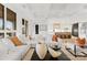 Spacious living room with open floor plan, modern furniture, and large windows at 130 Cherokee Rd # 304, Charlotte, NC 28207