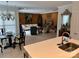 Open concept living and kitchen area at 1330 Millview Ln, Matthews, NC 28104