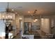 Open kitchen with island and stainless steel appliances at 2006 Houle Ln, Charlotte, NC 28214