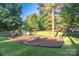 Community playground featuring swings, slides, and other play equipment for children at 203 Riverview Ter, Clover, SC 29710