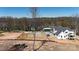 New construction shows homesite with lake access and foundation being built in a desirable neighborhood at 4251 Candlewood Dr, Sherrills Ford, NC 28673