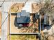 Aerial view showing house, yard, and playset at 700 Leonard Ave, Kannapolis, NC 28081
