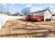 Large backyard with deck and shed at 700 Leonard Ave, Kannapolis, NC 28081