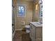 Bathroom with shower/tub combo and vanity at 11 N 10Th Ave, Maiden, NC 28650