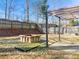 Cozy backyard with fire pit and pergola at 11627 Tribal Dr, Charlotte, NC 28214