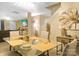 Bright dining area with glass-top table and neutral decor at 11627 Tribal Dr, Charlotte, NC 28214