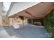 Relaxing pergola with seating, hammocks and greenery wall at 13470 Austin Rd, Locust, NC 28097