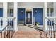 Inviting front porch with stylish decor and a welcoming entrance at 2607 White Pines Ct, Monroe, NC 28112