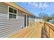 The deck offers outdoor living space with access from the interior of the home at 3321 15Th Sw Ave, Hickory, NC 28602