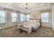 Luxurious bedroom featuring a cozy sitting area and large windows at 5004 Rill Ct # 37, Charlotte, NC 28262
