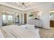 Main bedroom with large mirror and walk-in closet at 5004 Rill Ct # 37, Charlotte, NC 28262