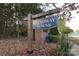 Galloway Towns community entrance sign at 5004 Rill Ct # 37, Charlotte, NC 28262
