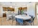 Modern kitchen with island and breakfast bar seating at 5004 Rill Ct # 37, Charlotte, NC 28262