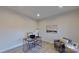 Home office with a desk, chair, and large window at 5528 Brickstone Dr, Charlotte, NC 28227