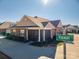 Ranch home with screened porch, street view at 8176 Viscount Ct, Denver, NC 28037