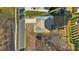 House's aerial view showcasing the property and its surroundings at 10045 Carousel Corral Dr, Midland, NC 28107
