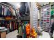 Large walk-in closet with ample shelving and hanging space at 10045 Carousel Corral Dr, Midland, NC 28107
