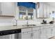 Kitchen with double sink and granite countertops at 10045 Carousel Corral Dr, Midland, NC 28107