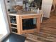 Kitchen island with storage and electrical outlets at 140 Landlubber Trl # H73, Mount Gilead, NC 27306
