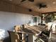 Covered patio with a built-in outdoor kitchen and seating at 140 Landlubber Trl # H73, Mount Gilead, NC 27306