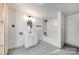 Simple bathroom with white vanity and a bathtub at 171 Creekstone Ln, York, SC 29745