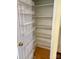 Walk-in pantry with wire shelving at 2009 Whippoorwill Ln, Indian Trail, NC 28079