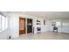 Bright bonus room features tiled floors, slider to deck, and exterior door at 300 Pine Meadows Cir, Hickory, NC 28601