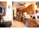 Modern kitchen with stainless steel appliances and granite counters at 3024 Kern Dr, Salisbury, NC 28147